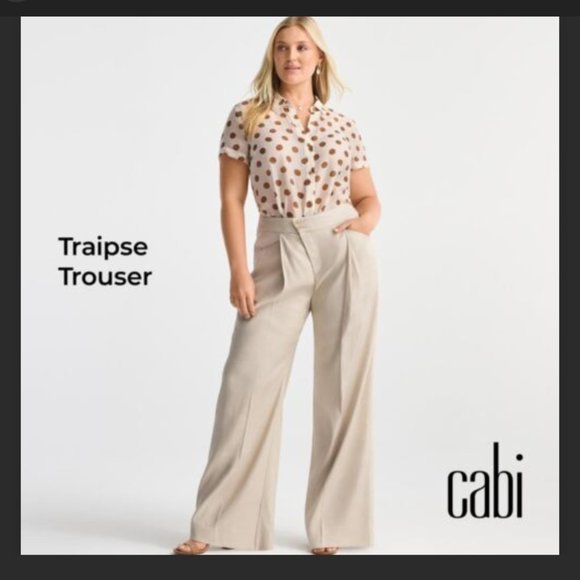 CAbi Pants & Jumpsuits Cabi Spring 223 Traipse Trouser Size 4